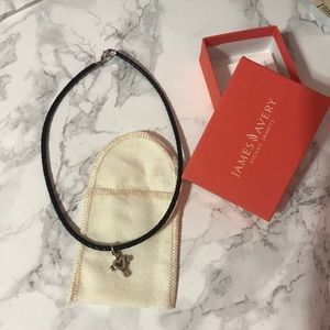 NEW James Avery leather necklace
